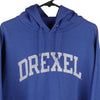 Vintageblue Drexel Champion Hoodie - mens x-large