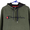 Vintage khaki Champion Hoodie - womens large