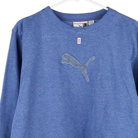 Vintage blue Puma Sweatshirt - womens small