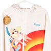 Vintage white Looney Tunes Jacket - mens large