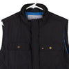 Vintage black Tommy Hilfiger Puffer - mens medium