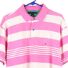 Vintage pink Tommy Hilfiger Polo Shirt - mens large