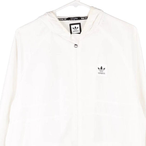 Vintage white Adidas Jacket - mens medium