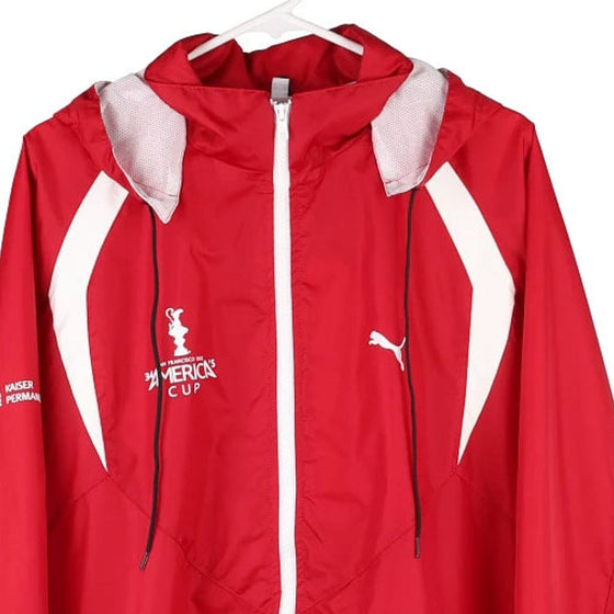 Pre-Loved red San Francisco America's Cup 2013 Puma Jacket - mens medium