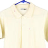 Vintage yellow Bootleg Lacoste Polo Shirt - mens medium