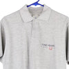 Vintage grey Uneek Polo Shirt - mens medium