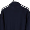 Vintage navy Bootleg Adidas Zip Up - mens medium