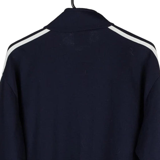 Vintage navy Bootleg Adidas Zip Up - mens medium