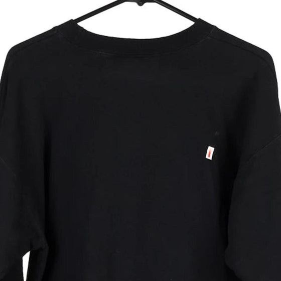 Vintage black Harborfields University Hanes Sweatshirt - mens medium