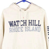 Vintage beige Watch Hill Rhode Island Champion Hoodie - mens medium