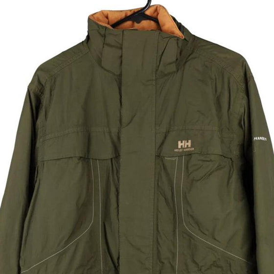 Vintage green Helly Hansen Waterproof Jacket - mens small