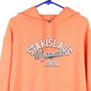 Vintage orange Champion Hoodie - mens medium