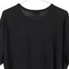 Vintage black Champion T-Shirt - mens large