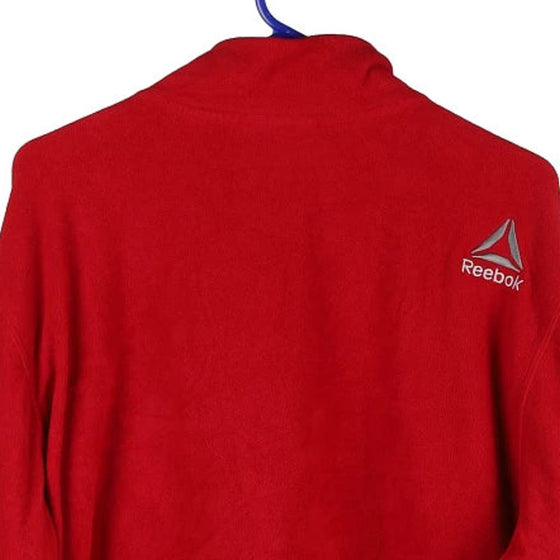 Vintage red Reebok Fleece - mens x-large