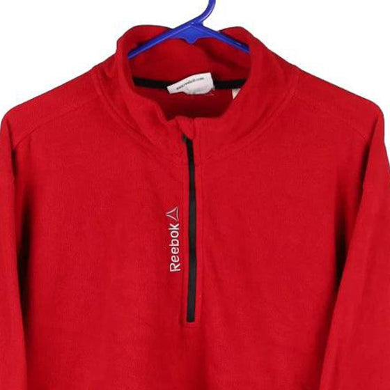 Vintage red Reebok Fleece - mens x-large