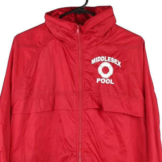 Vintage red Middlesex Pool Guard Ultraclub Jacket - mens medium