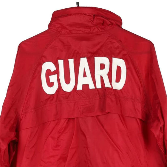 Vintage red Middlesex Pool Guard Ultraclub Jacket - mens medium