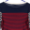 Vintage navy Lauren Ralph Lauren Long Sleeve Top - womens large