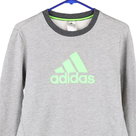 Vintage grey Age 13-14 Adidas Sweatshirt - boys large