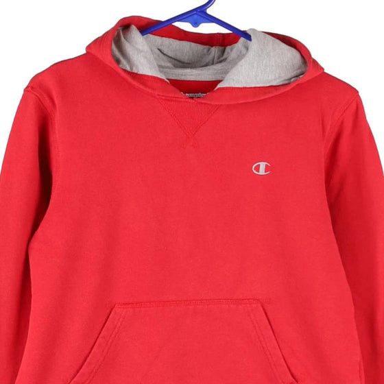 Vintage red Age 12-14 Champion Hoodie - boys large