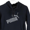 Vintage black Puma Hoodie - womens small