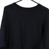 Vintage black Fruit Of The Loom Sweatshirt - mens x-large