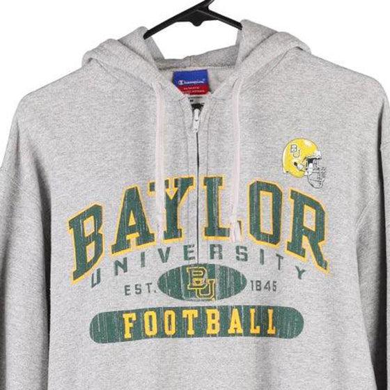 Vintage grey Baylor University Champion Hoodie - womens medium