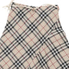 6 Years Burberry Novacheck Skirt - Small Beige Linen