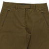 16 Years Prada Trousers - 30W 28L Khaki Polyester Blend