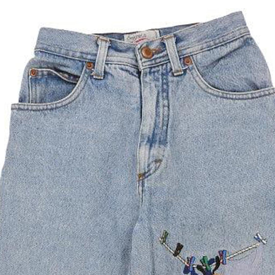 14 Years Emmanuel Schvili Cartoon Jeans - Small Blue Cotton