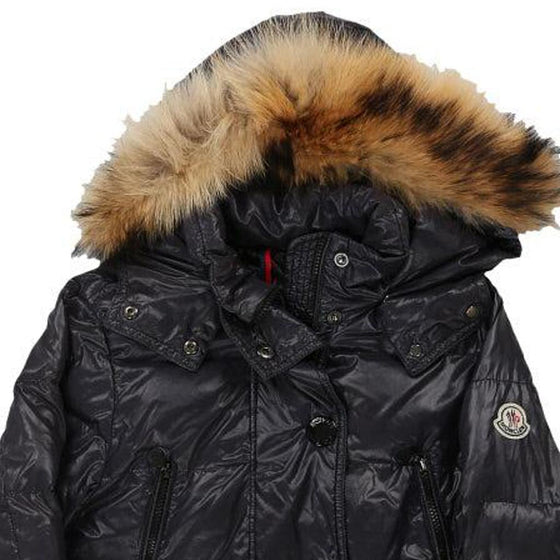 14 Years Moncler Coat - Medium Black Polyester