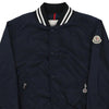 12 Years Moncler Bomber Jacket - Medium Blue Polyamide