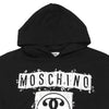 12 Years Moschino Spellout Sweatshirt Dress - Medium Black Cotton