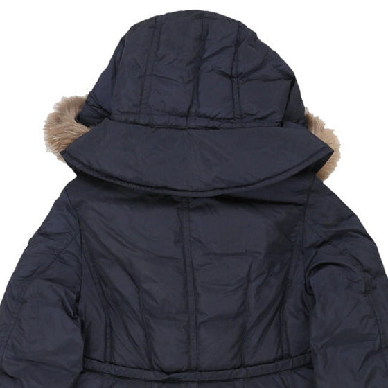 8-10 Years Moncler Coat - Medium Blue Polyester