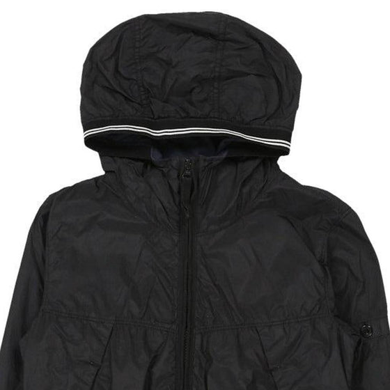 10 Years Stone Island Jacket - Small Black Polyester