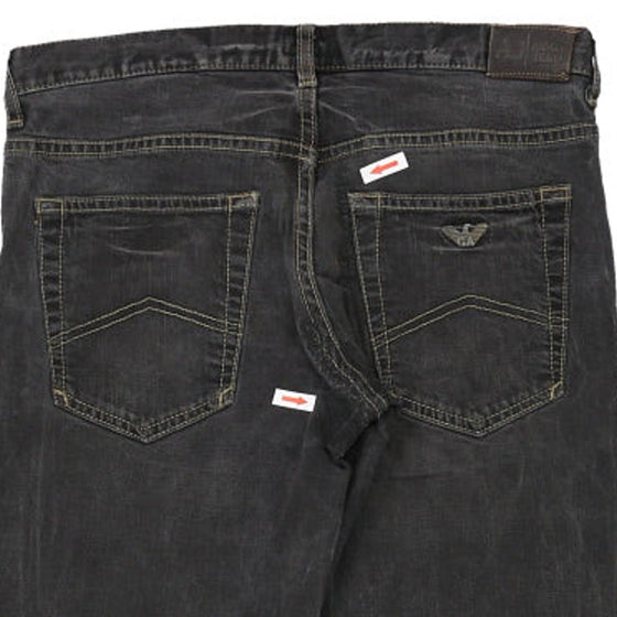 13 Years Armani Jeans - 30W 30L Black Cotton