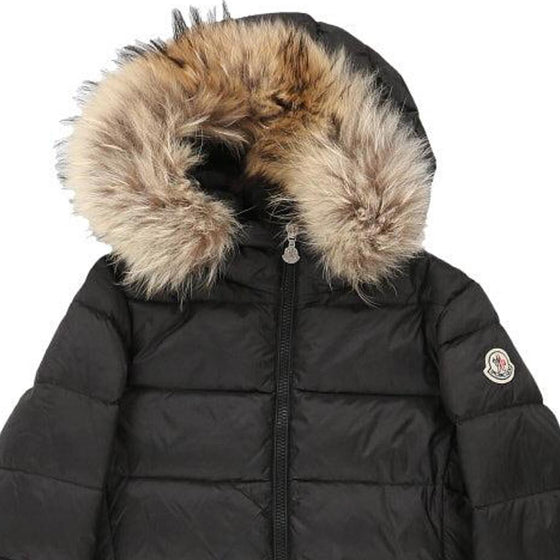 10 Years Moncler Coat - Small Blue Polyester