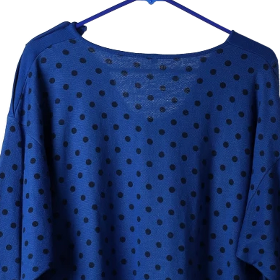 Vintage blue Unbranded Jumper Dress - womens x-large