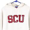 Vintage white SCU Champion Hoodie - womens large