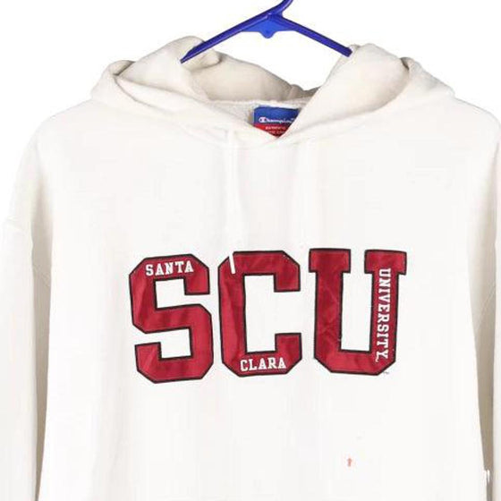 Vintage white SCU Champion Hoodie - womens large