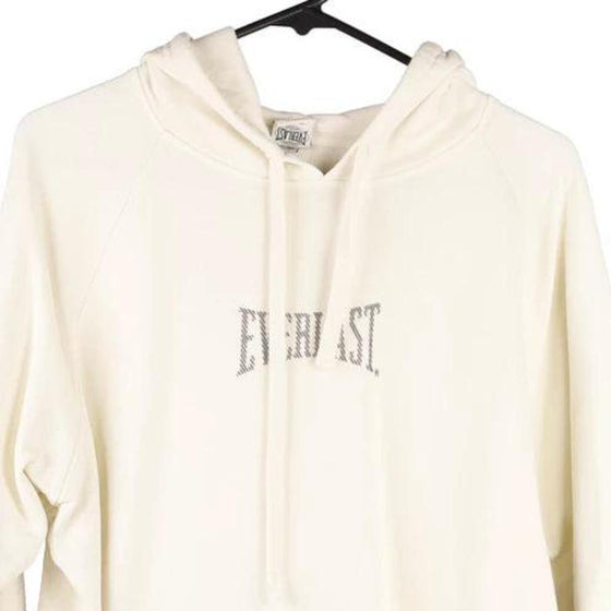 Vintage white Everlast Hoodie - mens medium