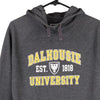 Dalhouse University Est. 1818 Champion College Hoodie - Large Grey Polyester Blend - Thrifted.com