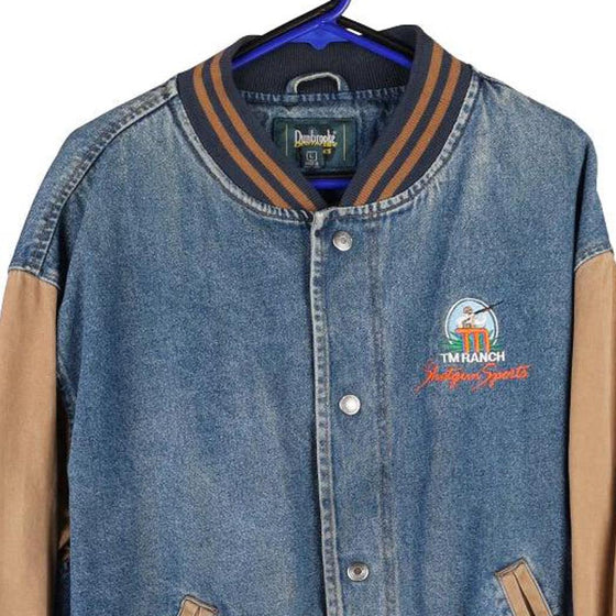 Vintage blue Dunbrooke Varsity Jacket - mens large