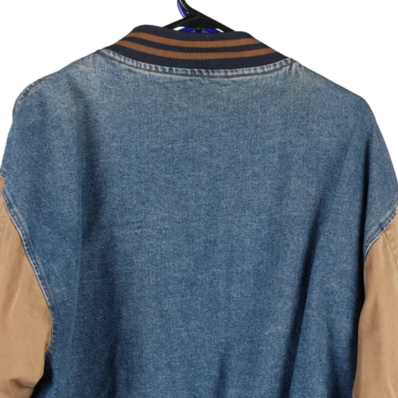 Vintage blue Dunbrooke Varsity Jacket - mens large