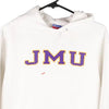 Vintage white James Madison University Champion Hoodie - womens small