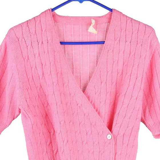 Vintage pink Unbranded Cardigan - womens medium