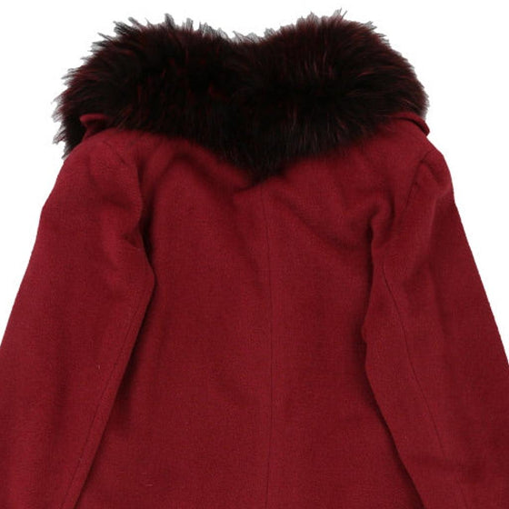 Gianfranco Ferre Overcoat - Large Red Wool