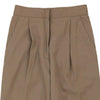 Les Copains Trousers - 25W UK 8 Beige Wool