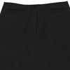 Armani Jeans Mini Skirt - 28W UK 8 Black Wool Blend