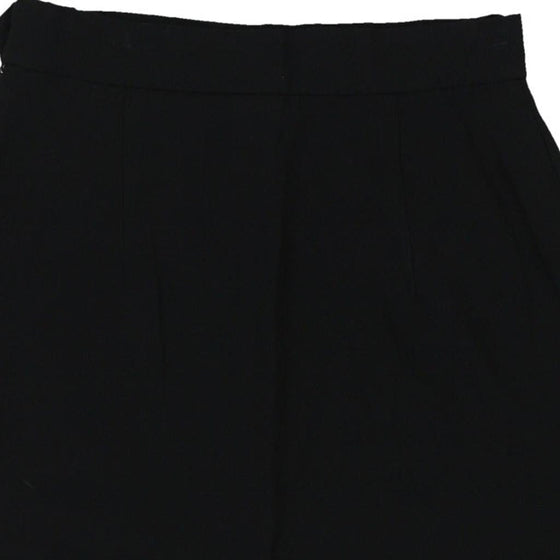 Repetita Juvant Moschino Mini Skirt - 27W UK 8 Black Viscose Blend